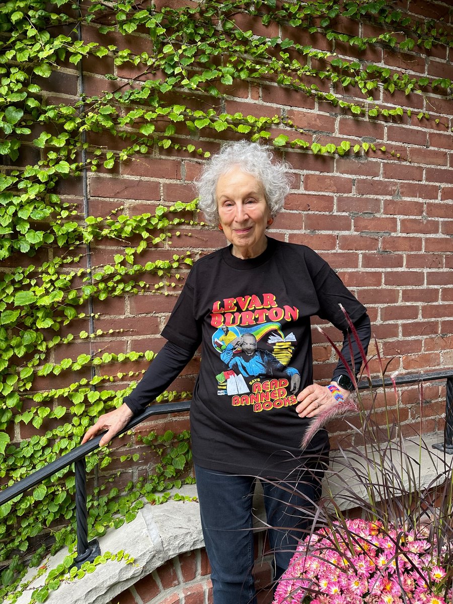 Champion literacy and #ReadBannedBooks! Your limited edition tee purchase fuels <a href="/MoveOn/">MoveOn</a>'s vital      mission against senseless censorship. Visit LeVarSaysRead.com to stand for a world of words!📷📷