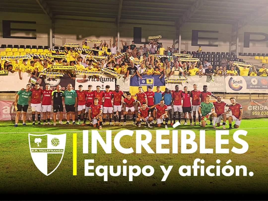 SPV_OFICIAL's tweet photo. 🔴 Estamos orgullosos de nuestro equipo, estamos orgullosos de nuestra afición. Durante estas últimas semanas hemos vivido uno de los momentos más increíbles de la historia de nuestro club. Gracias por haberlo hecho posible. Os queremos 💛💙💛💙 https://t.co/tOZXRnImEJ