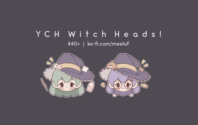 Opening a few YCH slots on ko-fi! ✿ Order / Info   