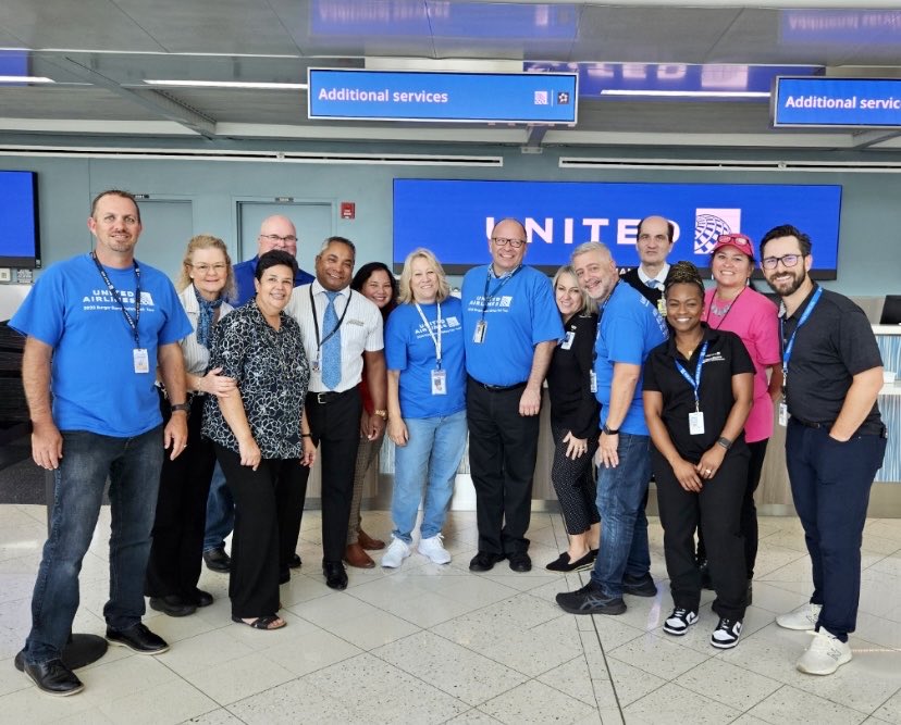 What a great day @United! You know this Team loves a celebration & our End of Summer event & Safety Fair was just that! A huge Thank You to our @RSWAirport folks for delivering day-in and day-out. Today we celebrate you! ⁦@DJKinzelman⁩ @jacquikey @LouFarinaccio @scarnes1978