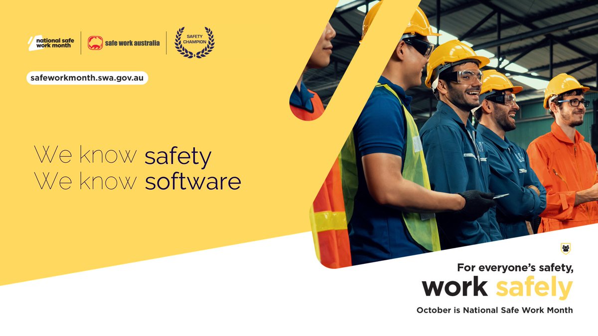 This weeks theme is: Working together to manage risks at work.

We are proud to support organisations manage their risk via out Risk Management Module which allows you to document hazards, facilitate risk management, and capture data to identify risk control measures.