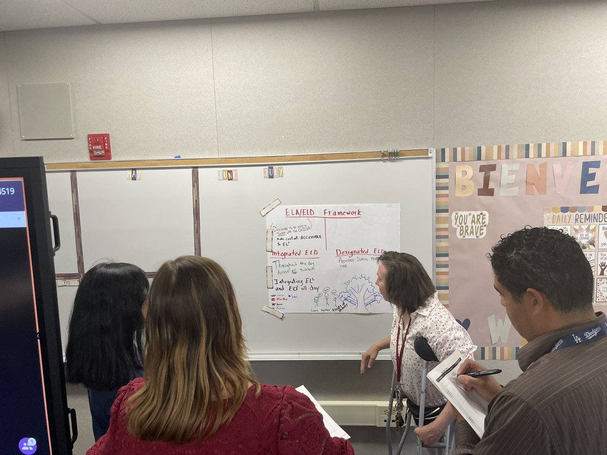 SBCSS_MultiEd's tweet photo. Engaging in #ExperientialLearning via an Expert Group #JigsawActivity w/teachers from Jurupa Vista Science & Engineering School @JVRoadrunners @ColtonJUSD to learn about how Math, Science, H/SS & ELA Frameworks support #ELs & provide guidance on #IntegratedELD. #EducationalEquity https://t.co/BgGjrI3fzD
