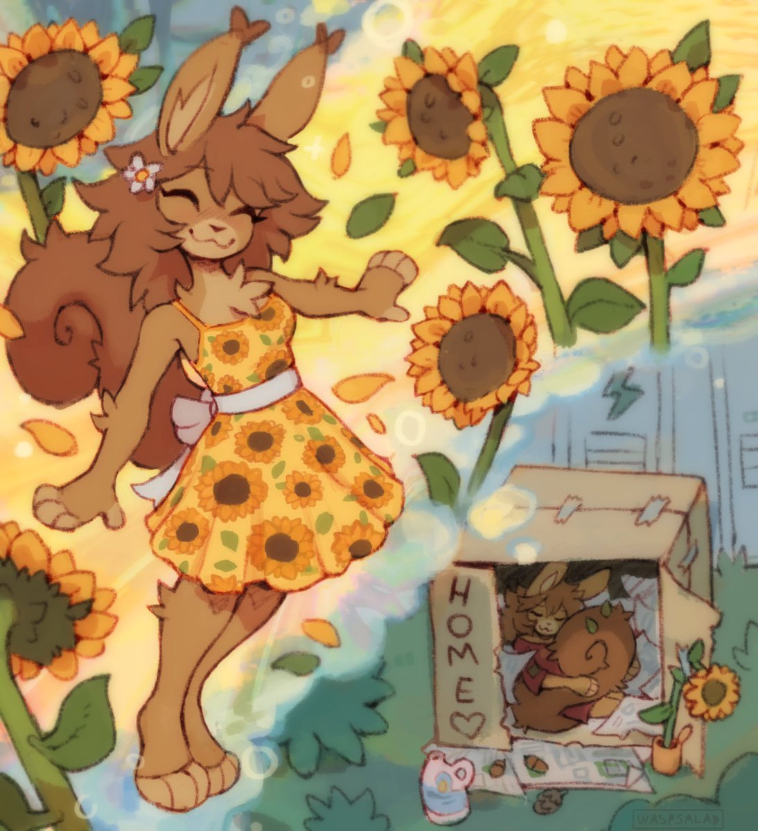 i hear you wanted to see Holly in the dress🌻