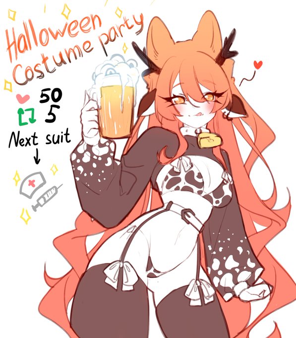 #HalloweenCostumeParty  🎃🎃🎃 Shall we change Zuzu costume? &ang;( ᐛ 」&ang;)_ https://t.co/76b2A3zZF2<a href="/tag/halloweencostumeparty"class="tags">#HalloweenCostumeParty</a>