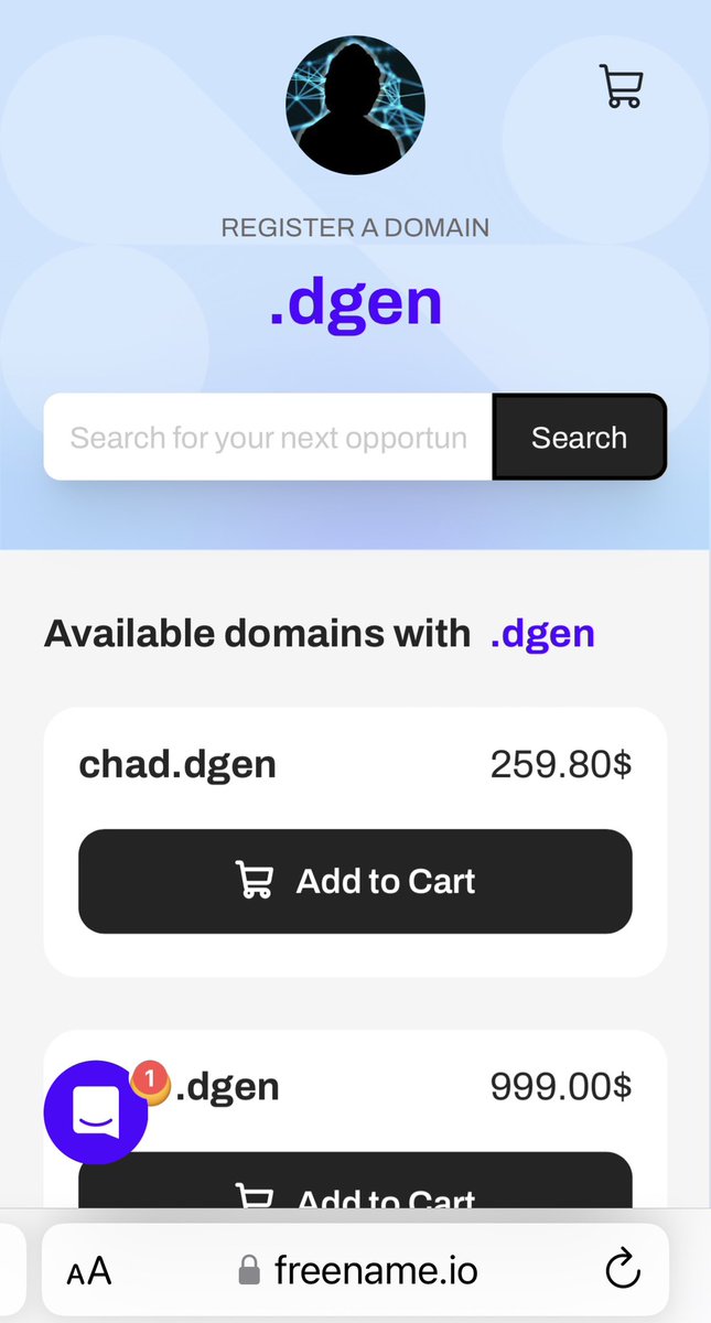 bchainbodhi's tweet image. The Web3 Identity advantage -
Interoperability: Web3 IDs can be used across various platforms and applications without needing separate credentials for each, promoting a seamless user experience. 
Secure your .DGEN Web3 ID - freename.io/results?search… #Web3 #W3B #Domain #TLD #SLD #X
