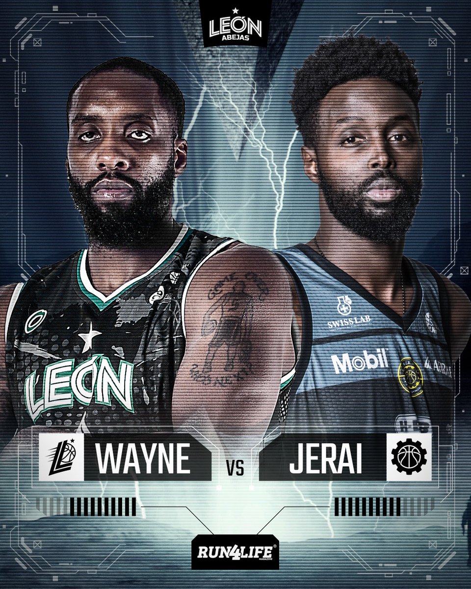 abejasdeleon's tweet photo. 🏃♂️ @R4Lmagazine presenta #ElVersus de esta noche 🔥🔍
🐝 Wayne Langston
📏 2.01 m
🏀 Pívot
🎂 29 años
🆚
🟡⚫️ Jerai Grant
📏 2.03 m
🏀 Pívot
🎂 34 años
🎫 https://t.co/OQXGnOEgqs | 8:00 pm ⏰ https://t.co/j7PWBeyOdB