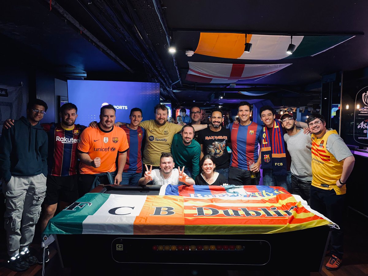 PB_FCBDublin's tweet photo. #UCL #PortoBarça #PenyaBlaugranaDublin #FCBDublin #OConnelletes #BarçaAbú #ViscaelBarça #ForçaBarça https://t.co/0NgSHtW2pO