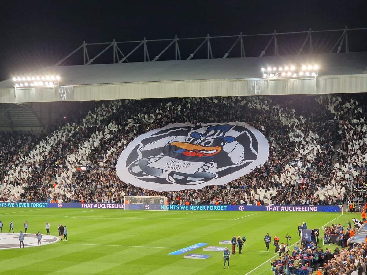 Just got home from the match. Genuinely speechless. There's no words for a night like that. We didn't give PSG a sniff all game. Hounded, hassled and hurried them to the point where they literally couldn't cope with us. We'll never forget this night. Up the Mags!!! #NUFC