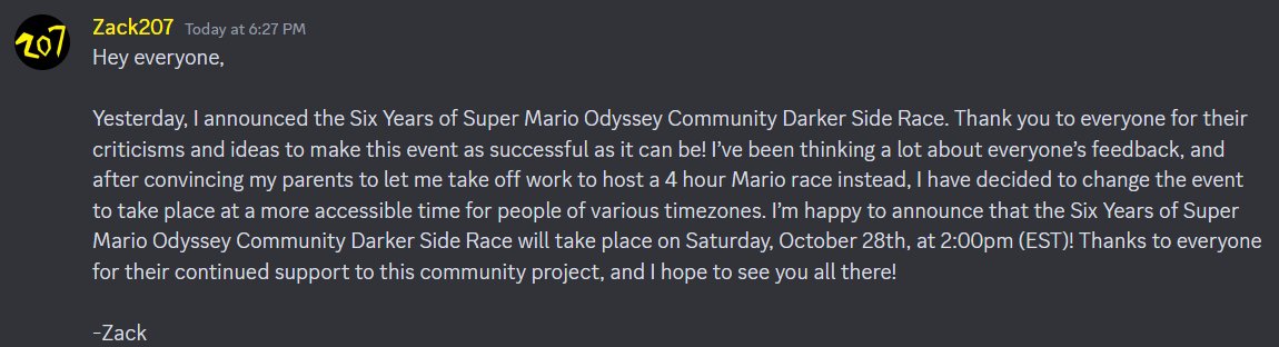 IMPORTANT ANNOUNCEMENT: