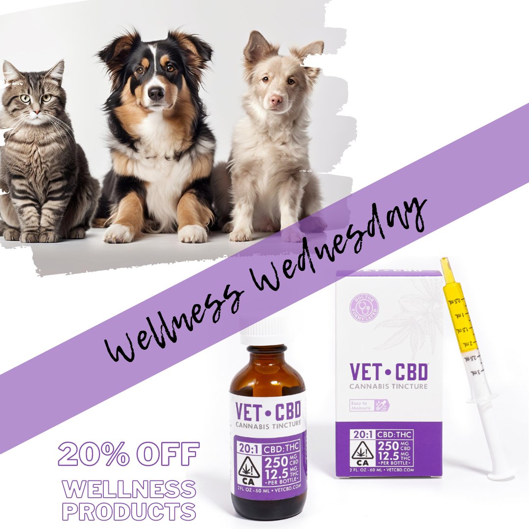 420Central1's tweet image. Featured Product - 30:1 CBD:THC by VetCBD
#420central #vetcbd #wellnesswednesday