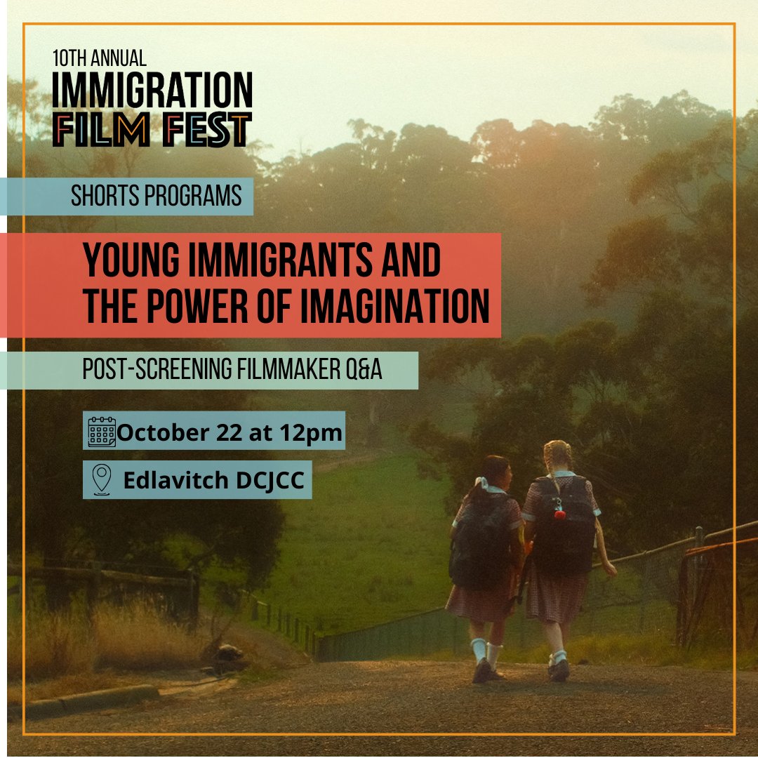 On October 22 at <a href="/E_DCJCC/">Edlavitch DCJCC</a>, come watch 5 short films about young immigrants that explores how they use imagination to navigate a new home. We've got the Director of 2 of the short films, Liam LoPinto, joining us after the show for Q&amp;A!

🎟️ bit.ly/IFF-2023