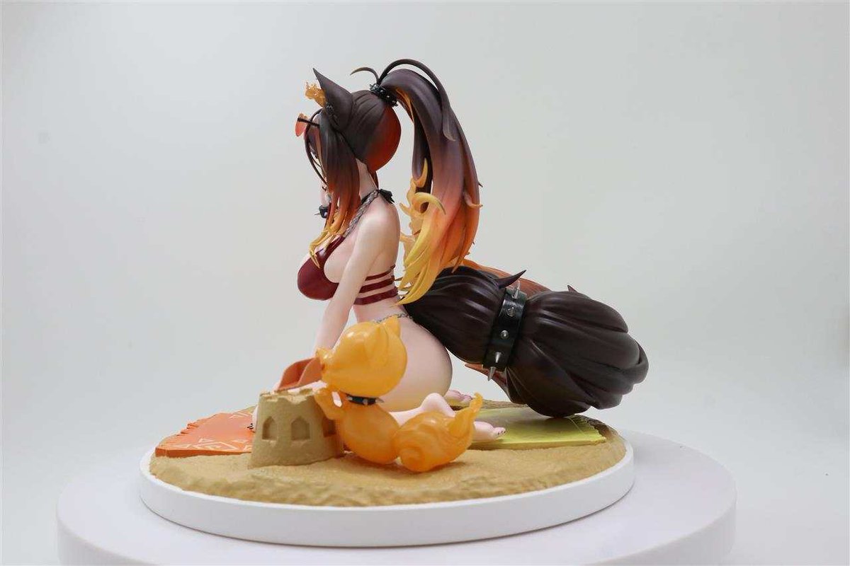 NovelHorizons's tweet image. Summertime is hot, but it's about to get hotter! 
Presenting the Alpha 1 prototype for our collab with @SinderVTuber!
#anime #scalefigure #novelhorizons