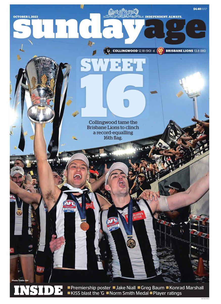 Finally watching the replay of the #AFL #AFLGF #AFLGrandFonal #aflgrandfinal2023 All I have to say after a couple incidents in the 3rd quarter is: Simon Meredith you are a fucking Khunt. The other 3 were good but Meredith you’re the biggest Khunt. #GoPies