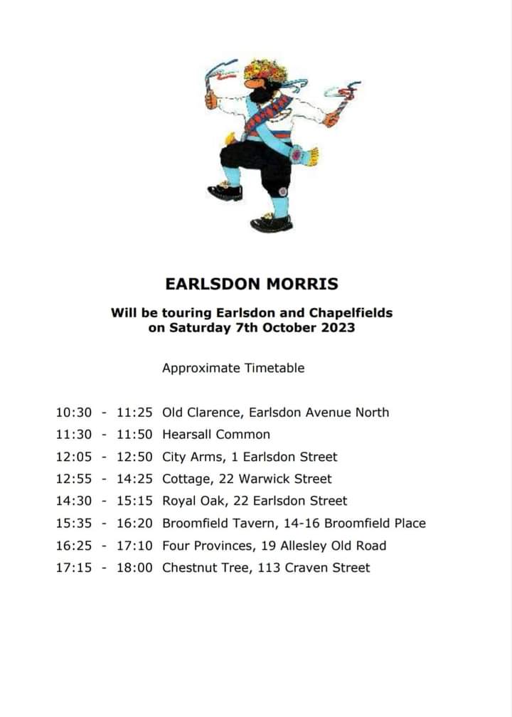 MaryLydiaFolk's tweet photo. On Saturday, i will be playing for Earlsdon on our annual tour. Can't believe it's tour time, again. https://t.co/cZDFA7ih84
