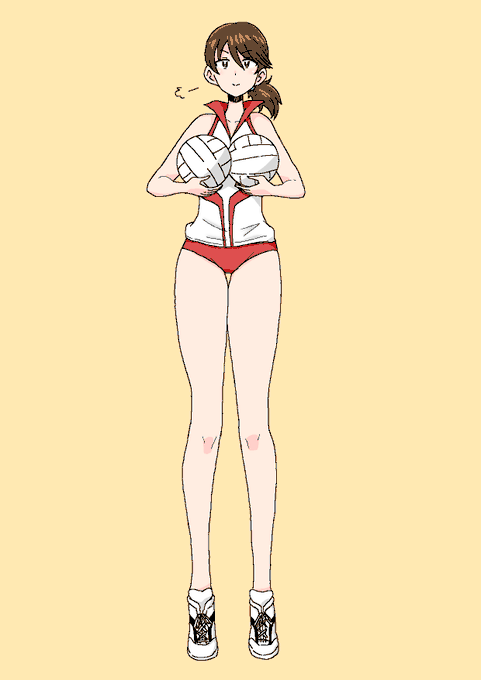 #河西忍生誕祭2023 
バレー部美脚担当。 