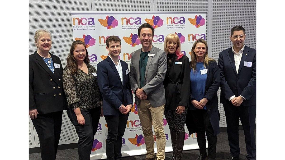 nca_melbourne's tweet photo. Launching the transport future of Melbourne's north 
and the new Community Electric Vehicle Transition Plan. Mayors from @MitchellShire , @MerribekCouncil, @BanyuleCouncil,  @HumeCityCouncil, @CityofDarebin, @nillumbikshire and the Chair of Administrators, @CityWhittlesea https://t.co/60RTGyHwkx