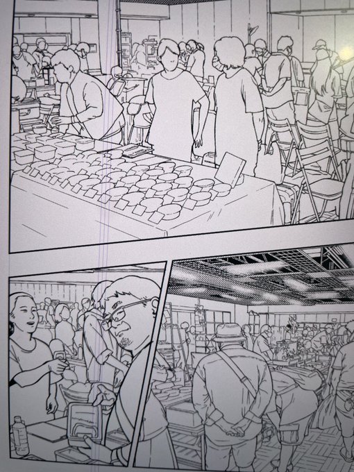 ひぇ〜〜……スタッフさんもありがとう!!!
左下のおじさん、わかる人だけニヤッとして頂ければ。 