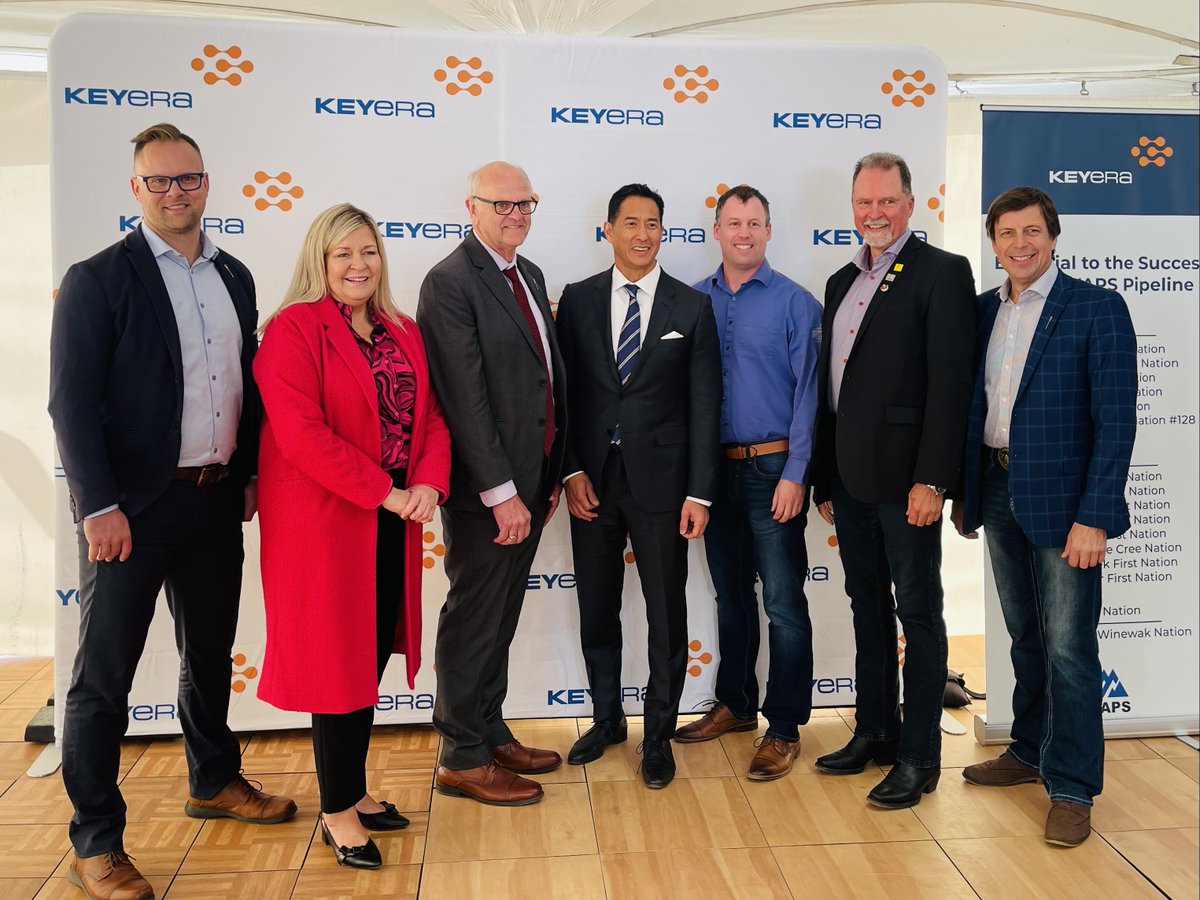 MDofGreenview's tweet photo. Reeve Olsen was on hand today for the opening of Keyera's KAPS natural gas pipeline in Alberta.
The M.D. of Greenview No. 16 is proud to support Keyera’s KAPS Pipeline and the significant platform it creates to secure future investment in our region.
#mdgreenview #keyera https://t.co/naC1JEeRyk