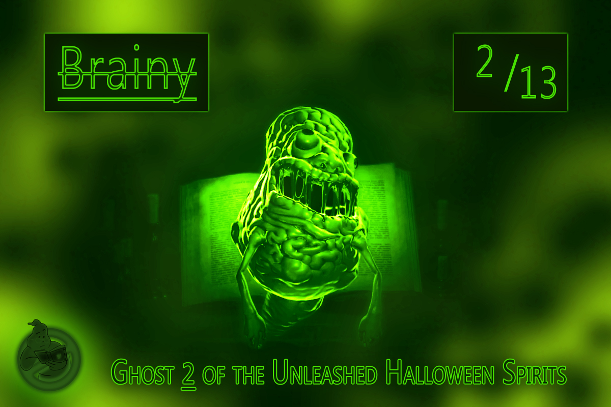 Ghost 2 of the Unleashed Halloween Spirits; "Brainy". From Ghostbusters: Spirits Unleashed.