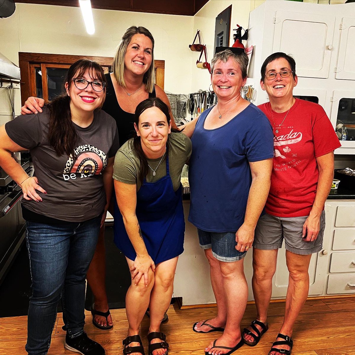 Just a few apple crisps… 
Thank you to an amazing staff for organizing a fall treat for the whole school tomorrow! 
Thanks you Foodland for donating the flour, sugars, &amp; oats, MacGregor’s &amp; MacLaren’s Orchards for apple, &amp;
The Cottage Cup for ice cream!
#harvest #grateful 🍎🍁🍂