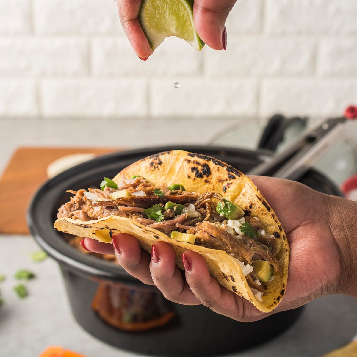 What’s on your dinner menu for #NationalTacoDay?! 🌮 

Find more taco recipes: ow.ly/ufg450PTbKC

Featured recipes: 
1. Beef Birria Tacos 
2. Fiesta Tacos 
3. Easy Shrimp Tacos 
4. Slow Cooker Pork Tacos