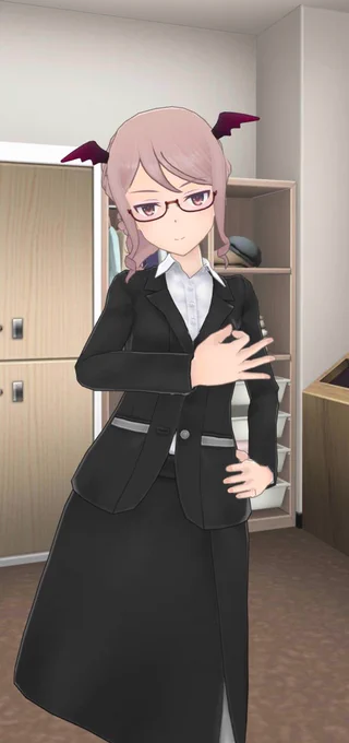普段かけてない縛り3 #メガネ四天王