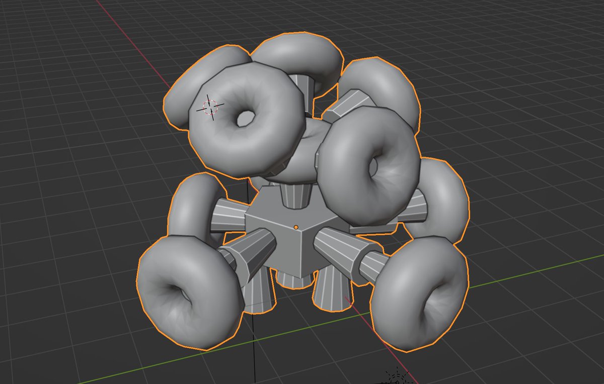 jimmygunawanapp's tweet photo. #geometrynodes #3DCursor Simple setup in Blender 4.0 using the HIDDEN 3D Cursor node! https://t.co/ln820a8r63