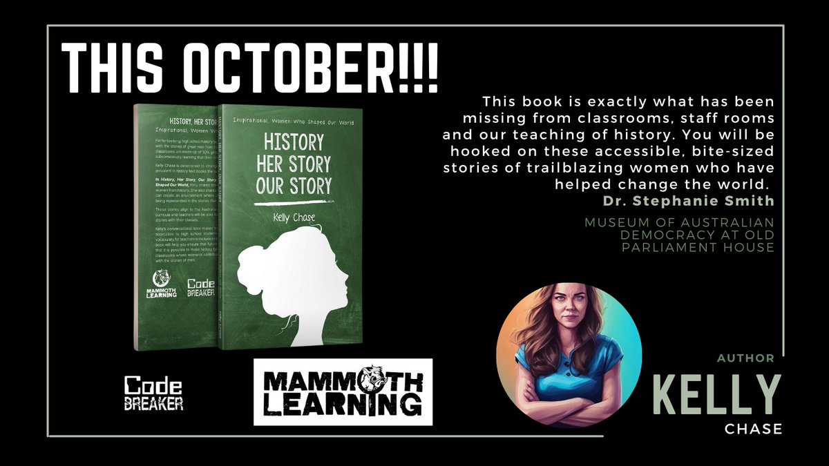 MRsalakas's tweet image. **MASSIVE NEWS - History HER story Our Story - Inspirational Women Who Changed our World; written by @HistoryDetect is coming out THIS MONTH!!!

@SmilesStephi sums it up perfectly: &quot;This book is exactly what has been missing from our classrooms, staff rooms and teaching of…