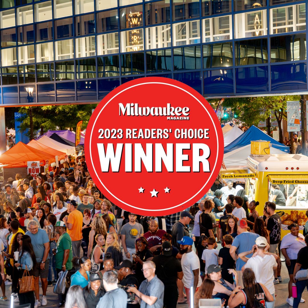 The Milwaukee #NightMarket was named as the best pop-up market of 2023, courtesy of Milwaukee reader's choice and Milwaukee Magazine🥳! Thank you to everyone who voted 🙌