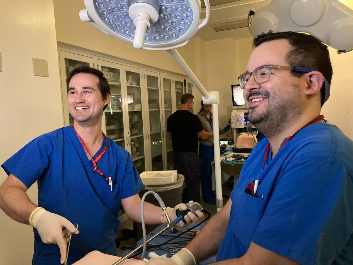Horacio Carvajal (@hgcarvajal) on Twitter photo Celebrating #NationalLatinoPhysicianDay by practicing how to do VATS lobectomy with trauma overlord <a href="/jzaraterod/">Jorge Zárate, MD</a> 🇲🇽
@WashUSurgRes Celebrating #NationalLatinoPhysicianDay by practicing how to do VATS lobectomy with trauma overlord <a href="/jzaraterod/">Jorge Zárate, MD</a> 🇲🇽
@WashUSurgRes
