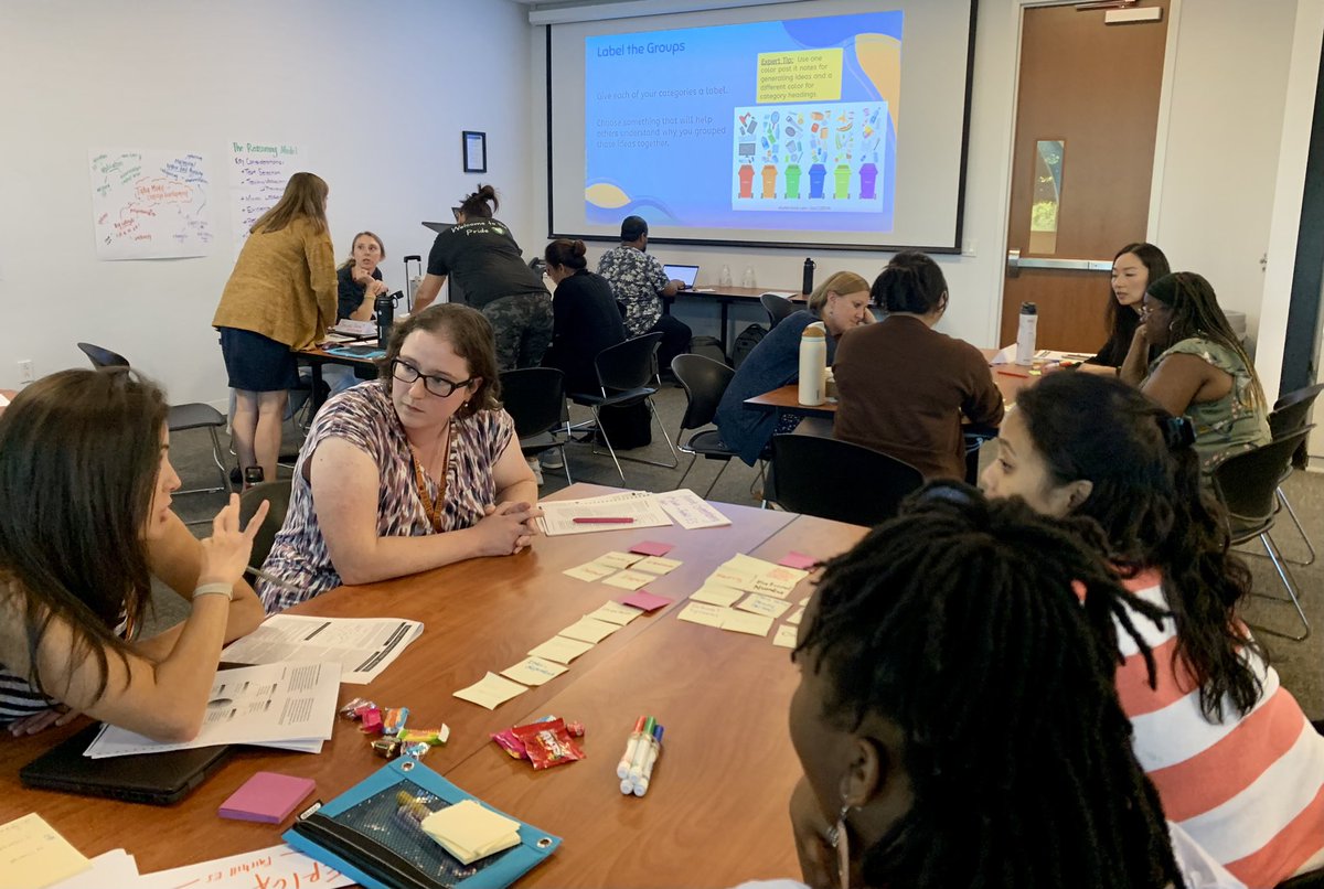 Collaboration in action at today’s AAP William &amp; Mary Models &amp; Concept-Based Instruction PD <a href="/fcpsaap/">FCPS AAP</a> <a href="/FcpsPOGPOL/">fcpsPOGPOL</a>