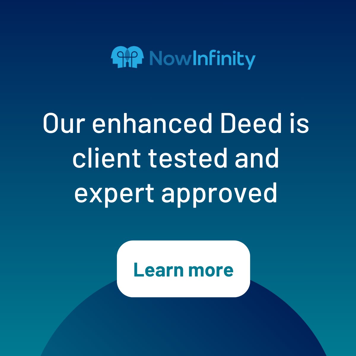 Learn how you can elevate your service offering with clarity, flexibility and guidance provided in our newly enhanced SMSF deed. Discover why 1 in 4 SMSFs are established using the NowInfinity SMSF deed bit.ly/45XS7kC