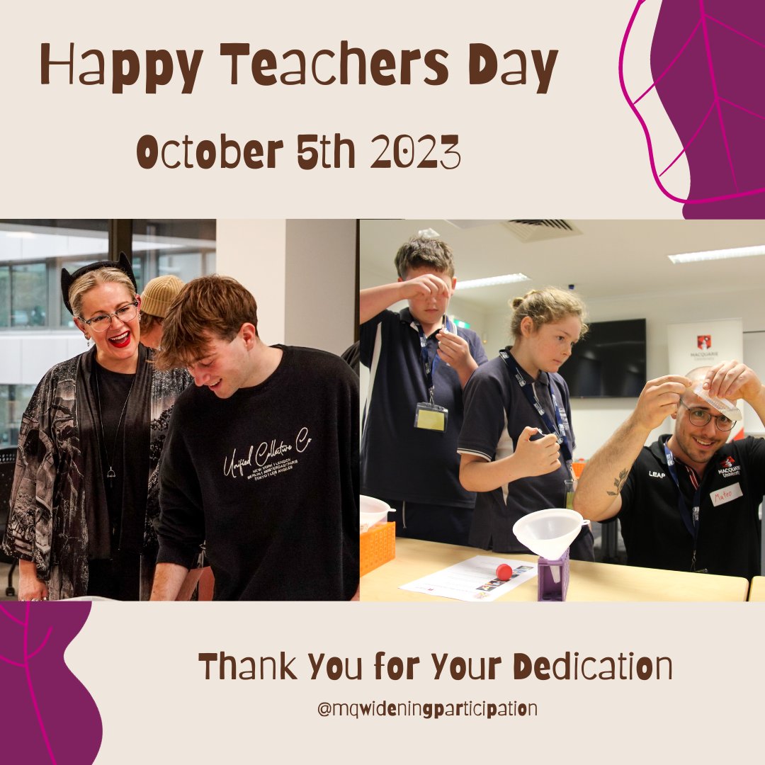 Happy Teachers Day to all the amazing teachers around the world!

We are so grateful for all of your hard work and contributions!

Make sure to show appreciation to a teacher in your life today 👩‍🏫