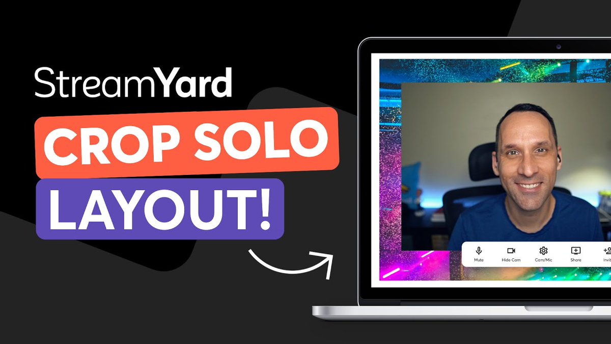 launchyourlive's tweet image. Learn how to go from fullscreen to a cropped solo layout in @streamyardapp. Here&apos;s how!

#LiveStreaming #LiveStreamingTips bit.ly/3rgwJoF
