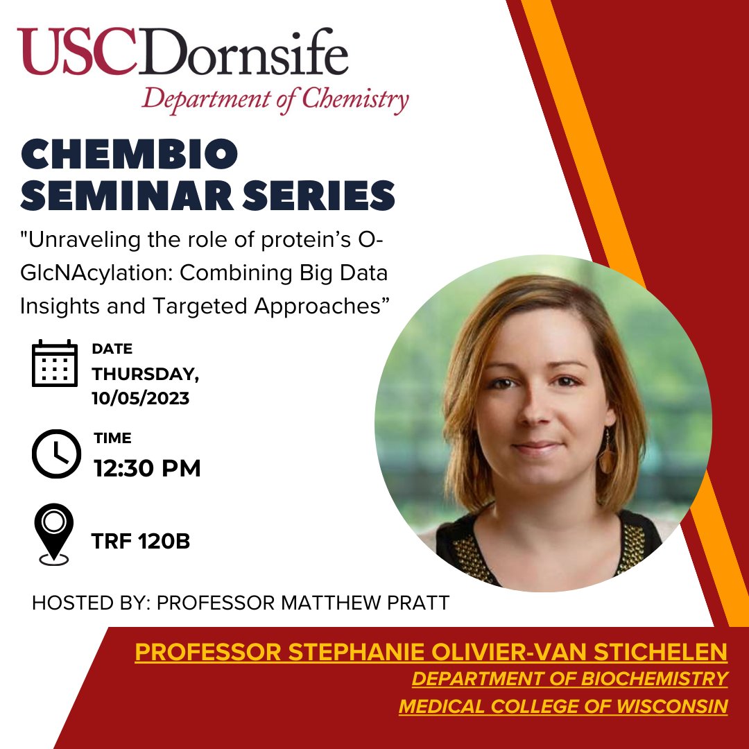 Please join us for tomorrow's ChemBio Seminar!