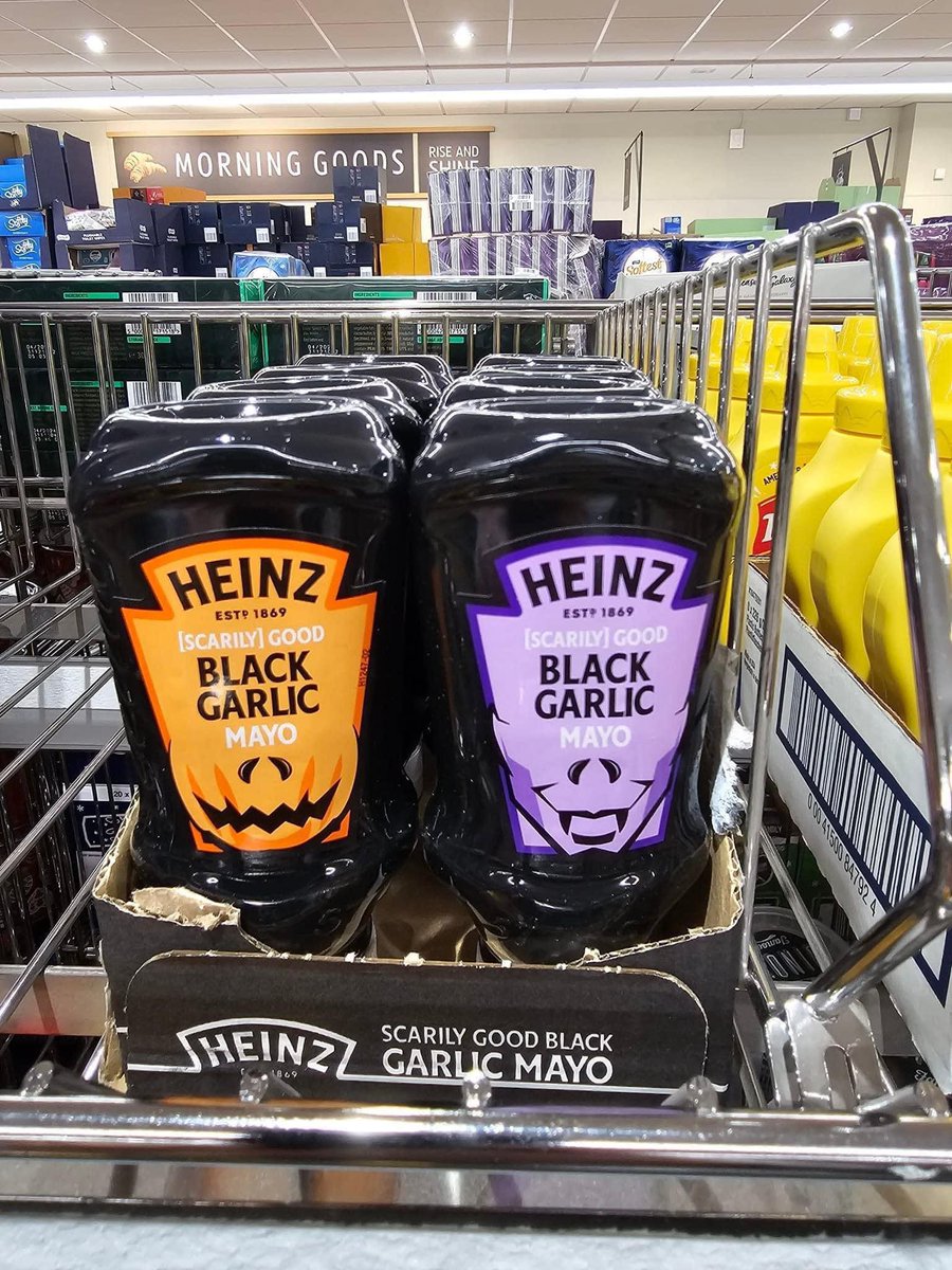 DreddfulThings's tweet photo. Condiments for goths?? 🤔

Would you try this? https://t.co/J8hhFAV3hR