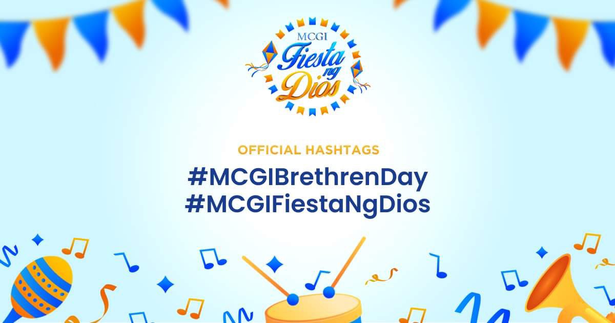Happy Fiesta ng Dios and Happy Brethren Day to all! 🤍

#MCGIFiestaNgDios 
#MCGIBrethrenDay