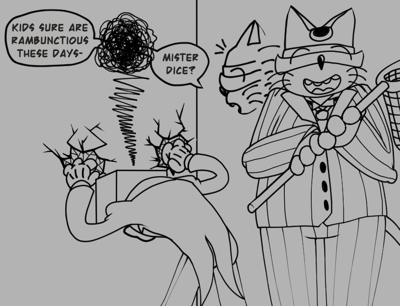 obscure_potato's tweet photo. POV: Your mentor tells you to catch some cup-headed children but you let them go because you're gullible
#RENEWTHECUPHEADSHOW #Cuphead https://t.co/ri3iIdQ5xc