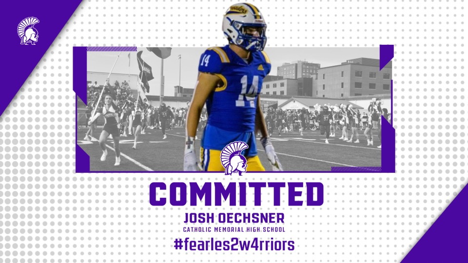 I am so excited to announce my commitment to Winona State to further my academic and athletic career. Thank you to my coaches, family, the WSU coaching staff and God for helping me make this decision. I can't wait to be a Warrior! #GOWARRIORS