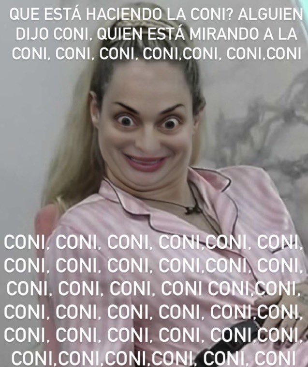 monoconnavajha's tweet photo. @biggggggote Real!!!! No y la Cony lo provocó, la Cony empezó a gritar a la Pinco y mostró una teta, la Cony le dijo maricón qliao al Seba y lo empujó, la Cony Cony Cony Cony Cony #LaResistenciaLulo #TheLulosShow https://t.co/aUPg68Rw3c
