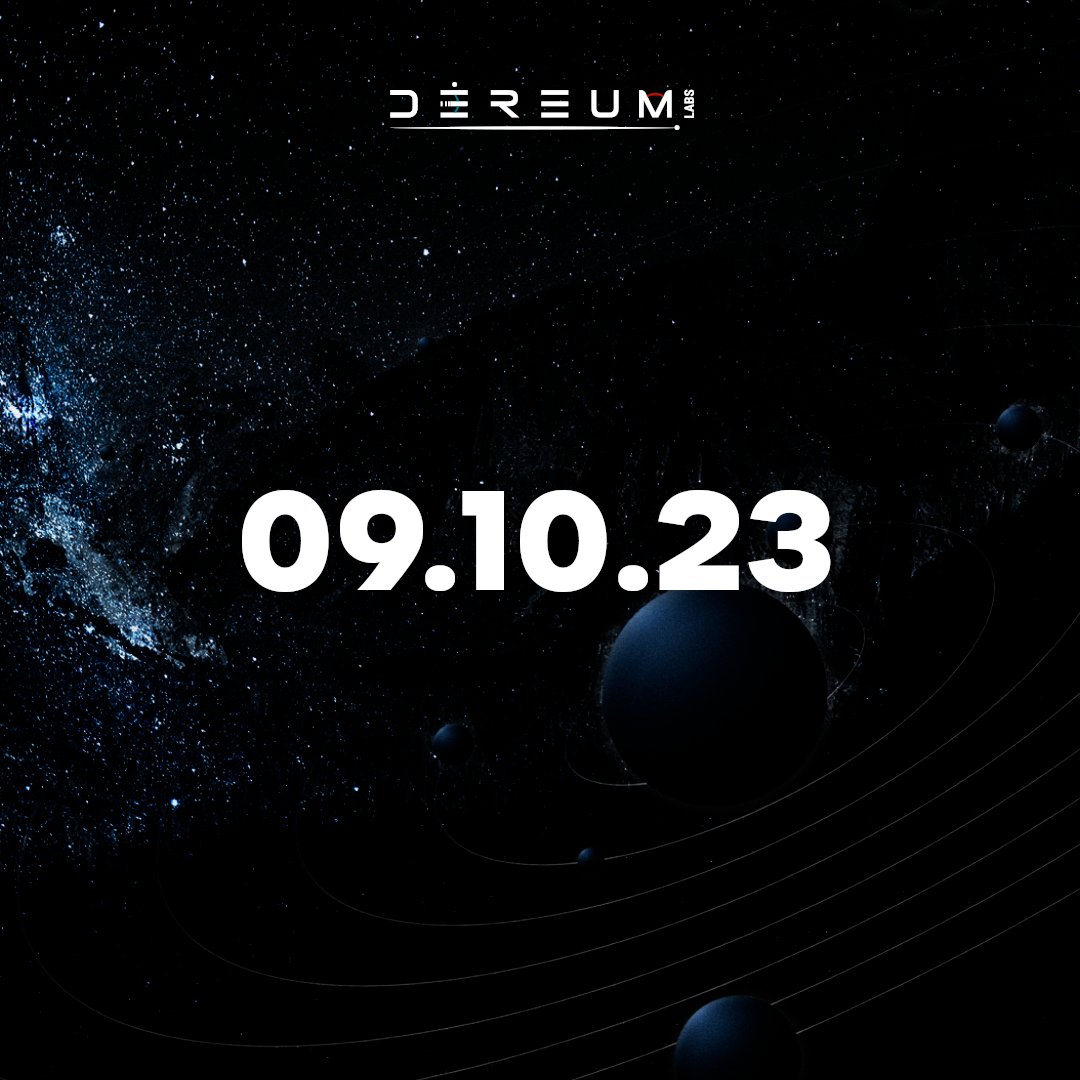 DereumLabs's tweet image. 🌟SAVE THE DATE: 09 de octubre de 2023 🗓️.
Algo asombroso se avecina y no querrás perdértelo. Mantente atento a nuestras redes para descubrir lo nuevo que estamos a punto de revelar.
¡La cuenta regresiva ha comenzado! ⏳✨

#DereumLabs