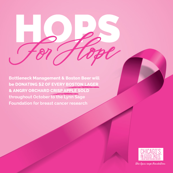 BottleneckMgmt's tweet photo. Join us this October as we team up to support a great cause. For every purchase of an Angry Orchard Crisp and Boston Lager, $2 will be donated to @lynnsage. Help us make a difference in the fight against breast cancer. 💖 https://t.co/8DExs6kUdi