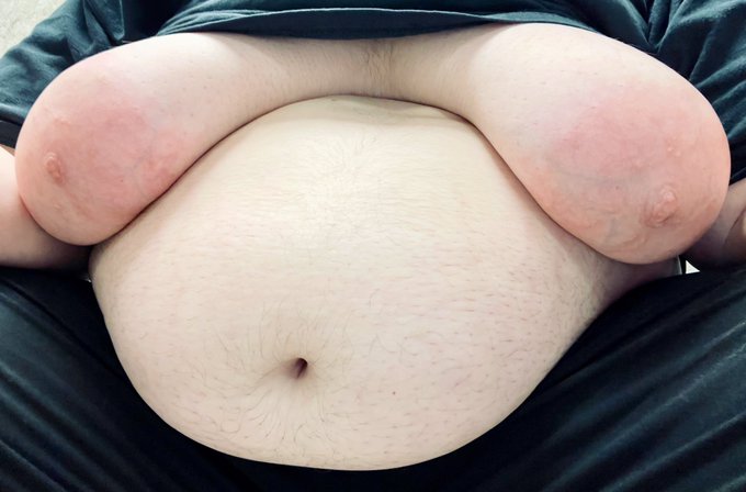 M-O-O that spells..fat helpless cow? ^^&rsquo;   Not too bad of a body for someone who was born male i figure<a href="/tag/fat"class="tags"><span>#fat</span></a><a href="/tag/feedee"class="tags"><span>#feedee</span></a><a href="/tag/feederism"class="tags"><span>#feederism</span></a><a href="/tag/weightgain"class="tags"><span>#weightgain</span></a><a href="/tag/moobs"class="tags"><span>#moobs</span></a><a href="/tag/gainer"class="tags"><span>#gainer</span></a>