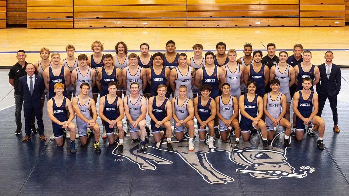 mineswrestling's tweet photo. Say hello to the 2023-24 Orediggers!

#HelluvaEngineer⚒ https://t.co/9NYdVWZtMC