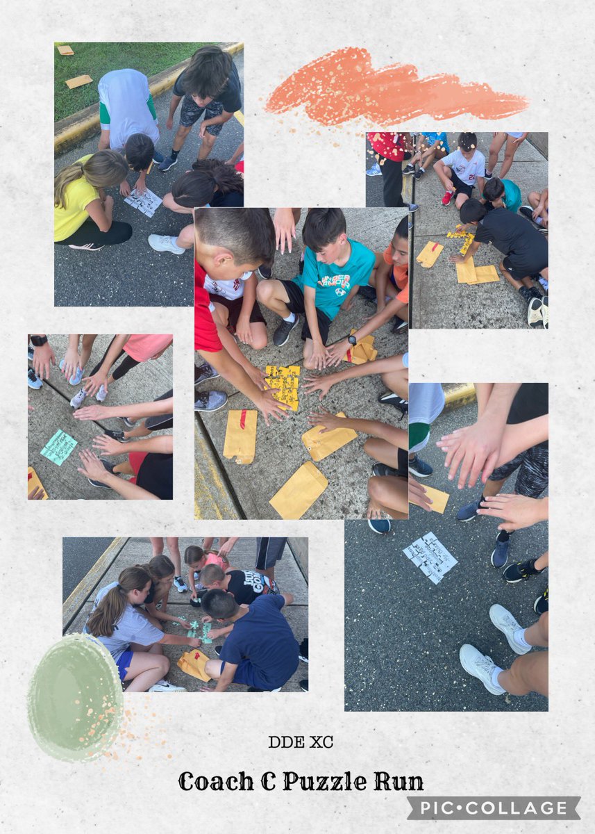 minterteacher's tweet photo. The kids love the Puzzle Run in honor of Coach C!
@DDESSnow 
@DDEGambino 
@DDE_AGiarratano https://t.co/jxfw4x4cGc