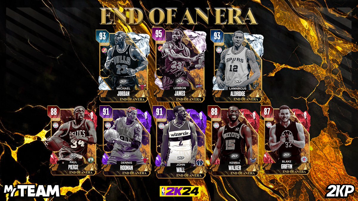 2KProductions__'s tweet photo. Inspired by the set from FIFA 23, End of an Era commemorates some of the best players who are leaving their clubs, or have retired, so we put an NBA spin on it!

Who did we miss?
❤️s and 🔄s appreciated! https://t.co/QuueGARAU4