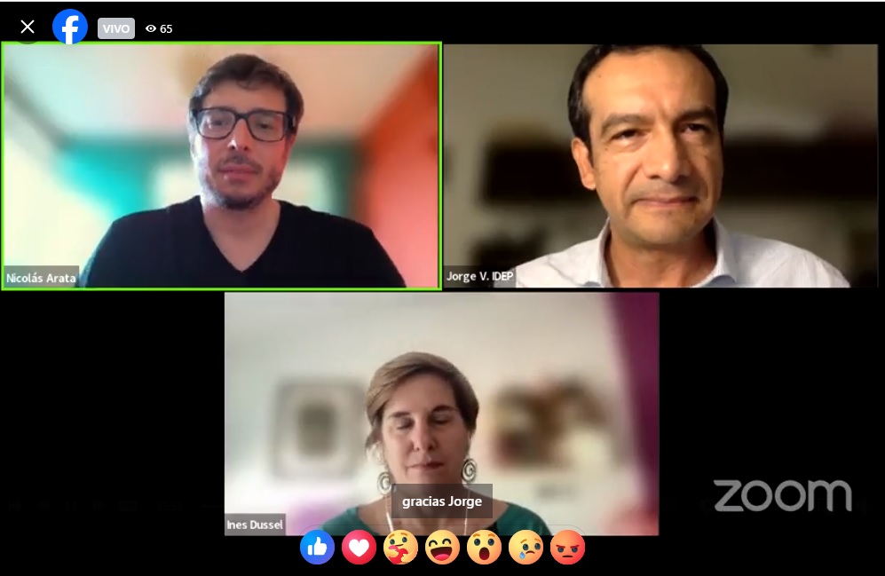 jorgeaverdugor1's tweet image. ¡Estamos #EnVivo con la gran maestra Inés Dussel!
Esta es la segunda #OpenClass que desde el @idepbogotadc estamos realizando para conectar la comunidad educativa de @Bogota con las discusiones más relevantes de América Latina. Todas y todos bienvenidos: facebook.com/idep.bogota/vi…
