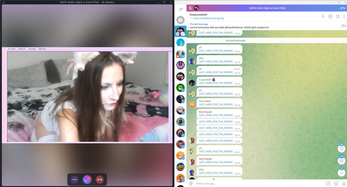 hot girls octuberrrrrrr with our babe <a href="/kandii/"></a> LIVE  streaming on our TG

$DJX waifuuuuuuuu 🌸🥵🌶️🌸🥵🌶️

t.me/dowjones69420
