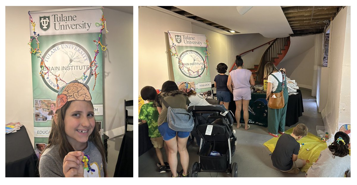 Members of the Neuroscience Outreach team had an awesome time teaching about the brain and art at the <a href="/OgdenMuseum/">Ogden Museum</a> birthday party! Special thanks to the <a href="/gnosnchapter/">Greater New Orleans SfN Chapter</a> volunteers who joined us #BrainAwareness