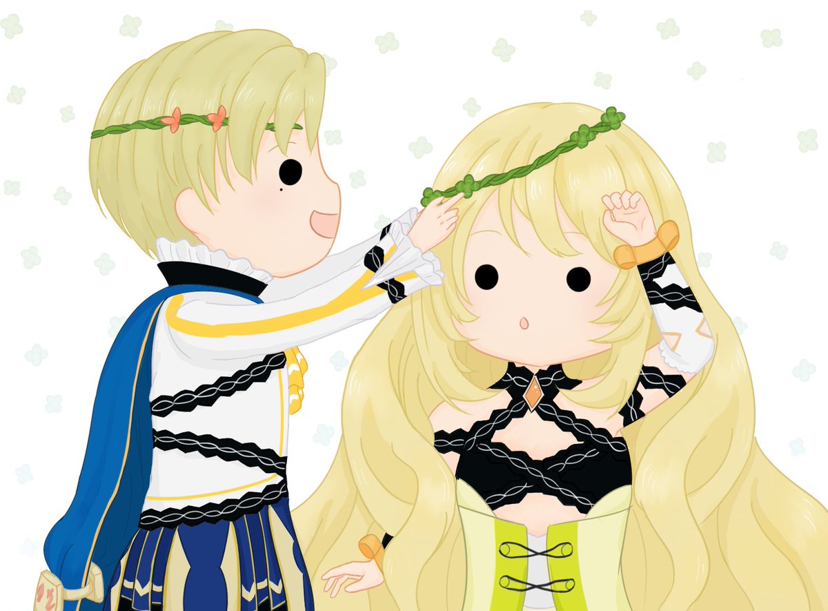 RizThonPatate's tweet photo. Day 3 : Family 🍀
３日目: 家族

Today too, Alfred brings small joys to his dear sister

#AlfredEngageWeek
@AlfredWeek2023 https://t.co/B5W5KNvmI4